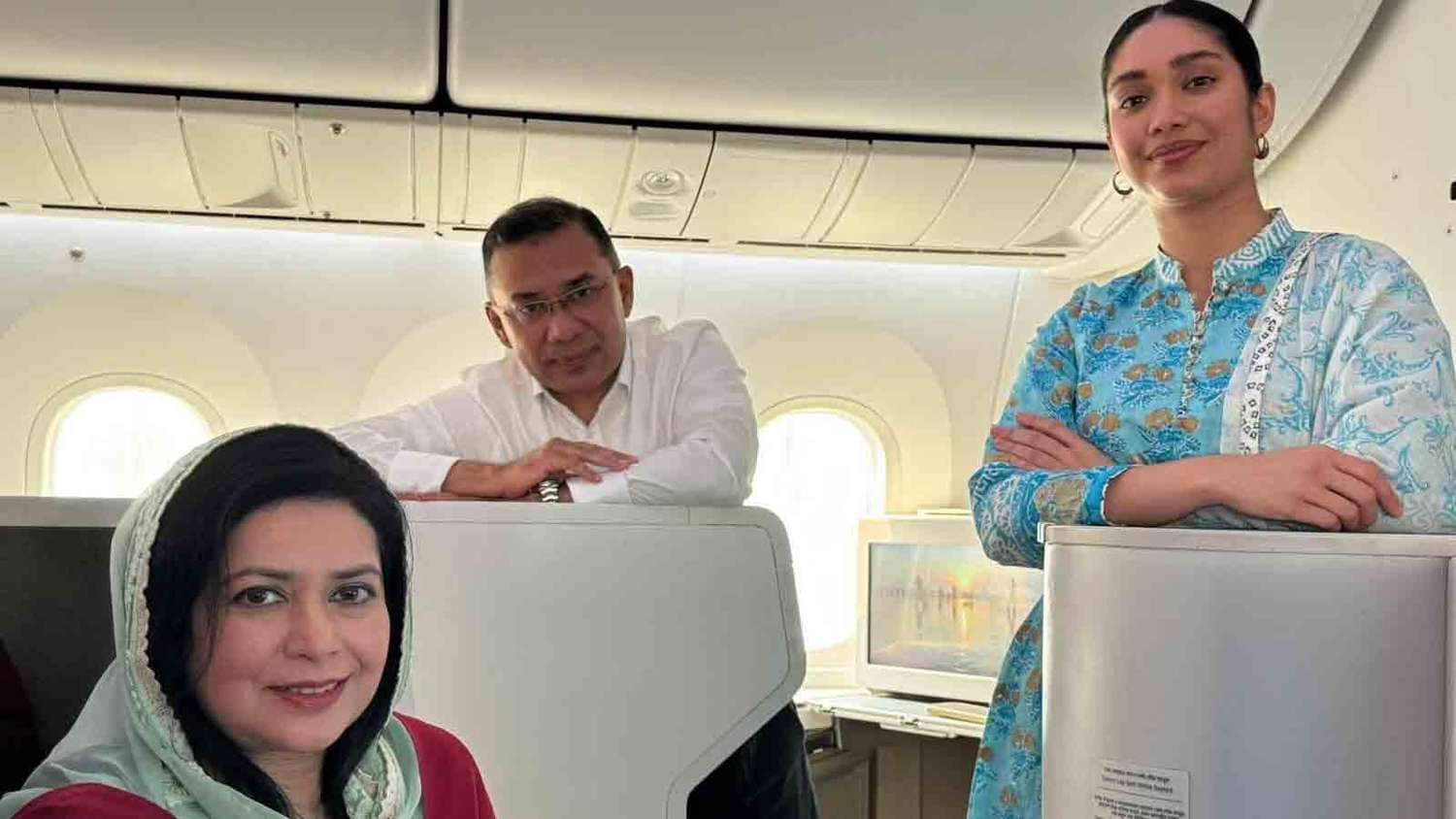 Tarique Rahman Arrives in Sylhet with Dr Zubaida Rahman and Barrister Zaima Rahman.jpg